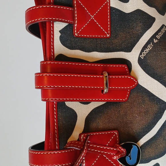 NWOT Dooney & Bourke Giraffe Print Tote Bag - Picture 7 of 16